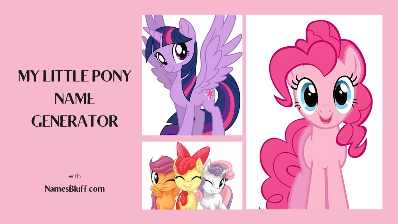 Creating a My Little Pony Generator A Fun and Creative Guide